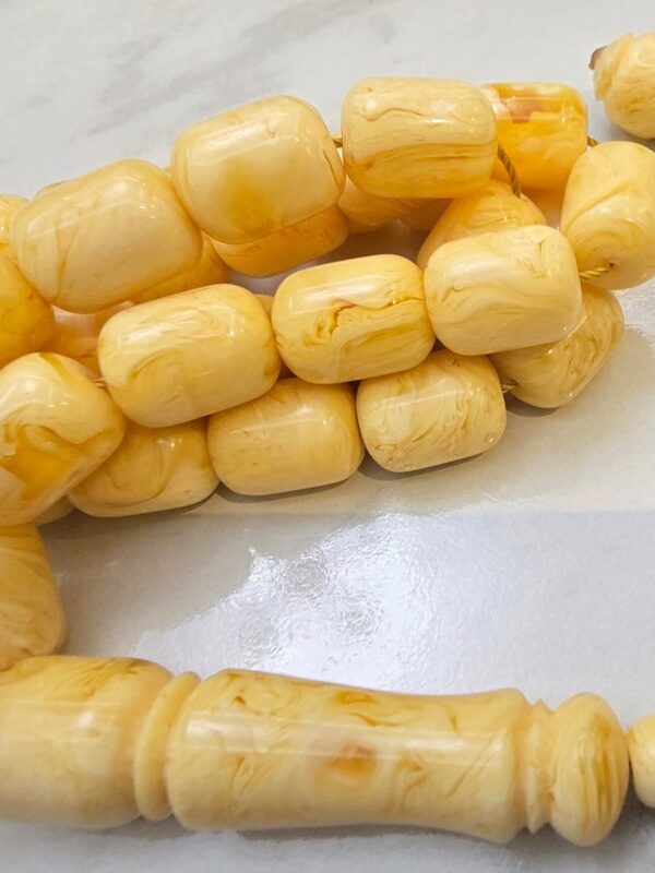 مسباح مستكة تركي بيج/عسلي MA6