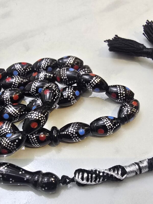 مسباح يسر مطعم بالفيروز و المرجان و الفضة YU14