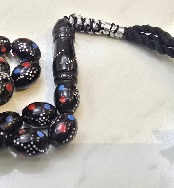 مسباح يسر مطعم بالمرجان و الفيروز و الفضة YU2